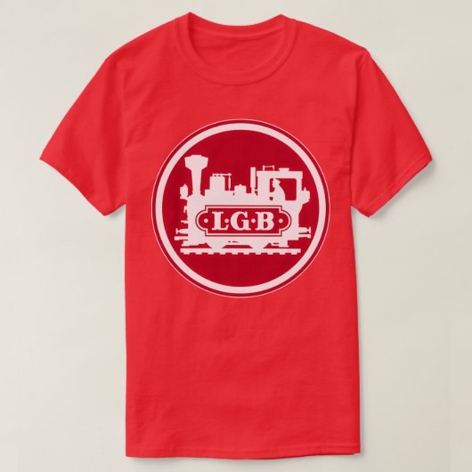 LGB-Züge T-Shirt (Design vorne)