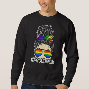 LGBit Pride Social Movement Proud Mama Sun Brillen Sweatshirt