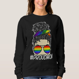 LGBit Pride Social Movement Proud Mama Sun Brillen Sweatshirt