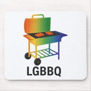 Lgbq Funny Pride Grillen - Rainbow Grill Lgbtq für Mousepad