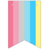 LGBT Alle Party für Bannermarken mit Flaggeneigens Wimpelkette (Zweite Fahne)