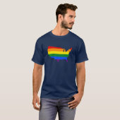LGBT American Pristmap Tank Top (Vorne ganz)