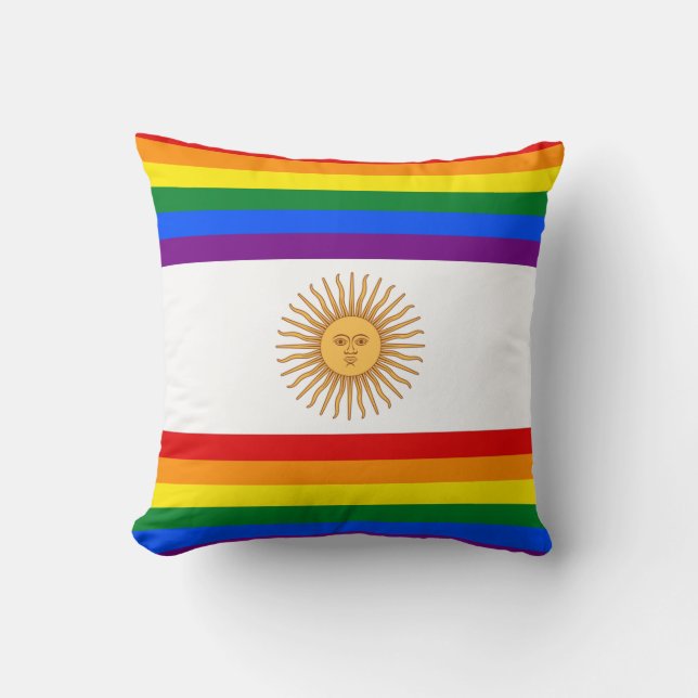 LGBT Argentinien Kissen (Vorderseite)