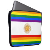 LGBT Argentinien Laptopschutzhülle (Vorne Rechts)