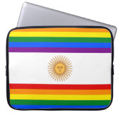 LGBT Argentinien Laptopschutzhülle (Vorderseite)
