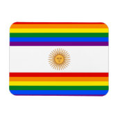 LGBT Argentinien Magnet (Horizontal)