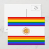 LGBT Argentinien Postkarte (Vorne/Hinten)
