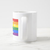 LGBT Australien Jumbo-Tasse (Rückseite)
