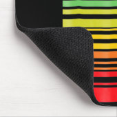 LGBT Awareness Monat Barcode Pansexual Pride LGBTQ Mousepad (Ecke)