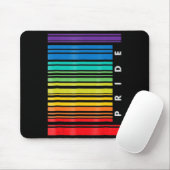 LGBT Awareness Monat Barcode Pansexual Pride LGBTQ Mousepad (Mit Mouse)
