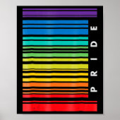 LGBT Awareness Monat Barcode Pansexual Pride LGBTQ Poster (Vorne)