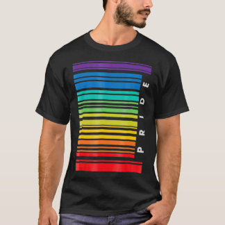 LGBT Awareness Monat Barcode Pansexual Pride LGBTQ T-Shirt
