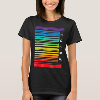 LGBT Awareness Monat Barcode Pansexual Pride LGBTQ T-Shirt