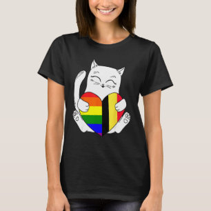 LGBT Belgien Cat Ally Animal Prix Support T-Shirt