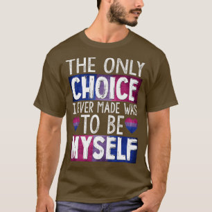LGBT Bi Pride Proud Biseual Biseuality Flag Biseue T-Shirt