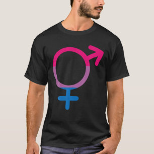 LGBT Bi Pride Proud Bisexuelle Bisexualität Flag T-Shirt