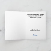 LGBT Big Romantic Rainbow Painter Grußkarte Karte (Innenseite)