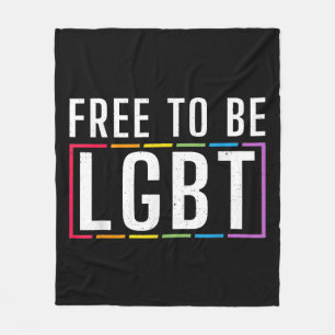 LGBT Bisexueller lesbischer Gay Pride Fleecedecke