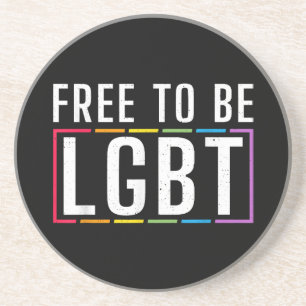 LGBT Bisexueller lesbischer Gay Pride Getränkeuntersetzer