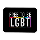 LGBT Bisexueller lesbischer Gay Pride Magnet (Horizontal)