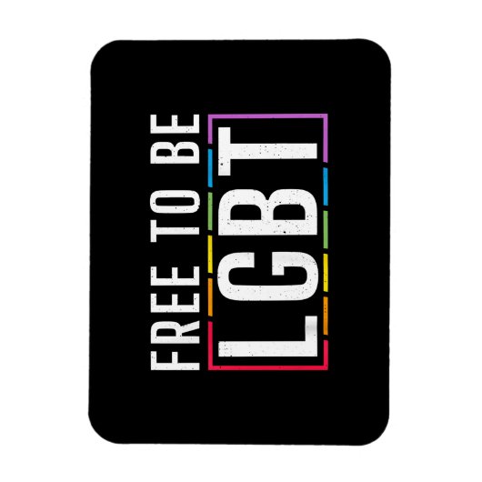 LGBT Bisexueller lesbischer Gay Pride Magnet (Vertikal)