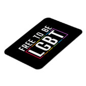LGBT Bisexueller lesbischer Gay Pride Magnet (Linke Seite)