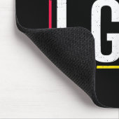 LGBT Bisexueller lesbischer Gay Pride Mousepad (Ecke)