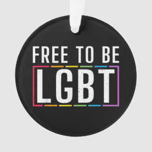 LGBT Bisexueller lesbischer Gay Pride Ornament