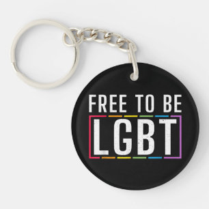 LGBT Bisexueller lesbischer Gay Pride Schlüsselanhänger