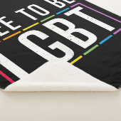 LGBT Bisexueller lesbischer Gay Pride Sherpadecke (3/4)