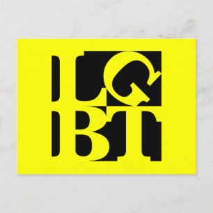 LGBT Black Pop Postkarte