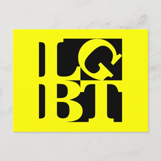 LGBT Black Pop Postkarte (Vorderseite)