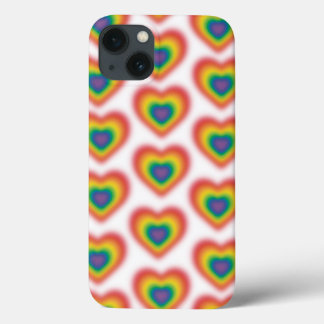 LGBT BLURRED HERZ Case-Mate iPhone HÜLLE