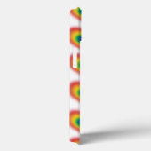 LGBT BLURRED HERZ Case-Mate iPhone HÜLLE (Rückseite / Rechts)