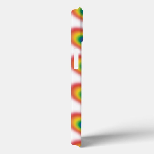 LGBT BLURRED HERZ Case-Mate iPhone HÜLLE (Rückseite / Rechts)