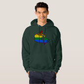 LGBT Canadian pride map Sweatshirt (Vorne ganz)