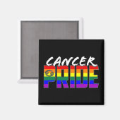 LGBT Cancer Pride Flag Zodiac-Zeichen Magnet (Vorderseite/Rückseite)