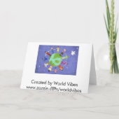 LGBT Chanukah Grußkarte Feiertagskarte (Rückseite)