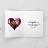 LGBT Couple Anime Personalisiert Valentinstag Karte (Innenseite)