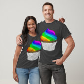 LGBT Cupcake Rainbow - Farbeisen LGBTQ T-Shirt (Unisex)