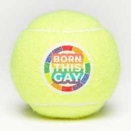 LGBT Der Monat mit Regenbogen Geboren diesen Schwu Tennisbälle
