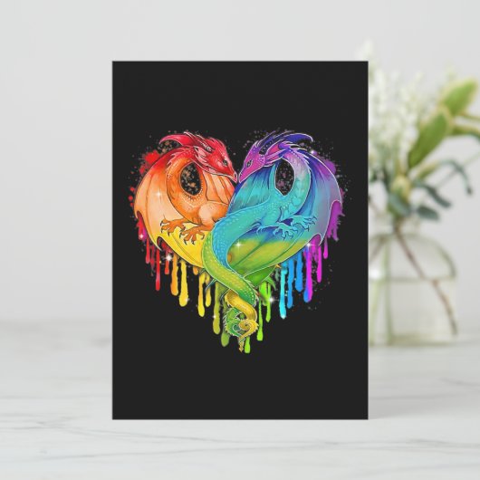 LGBT Dragon (Stehend Vorderseite)