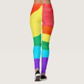 LGBT-Fahne Leggings (Rückseite)