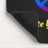 LGBT-Fahnezeichen Mousepad (Ecke)