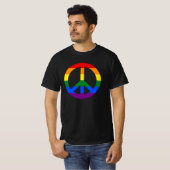 LGBT-Fahnezeichen T-Shirt (Vorne ganz)
