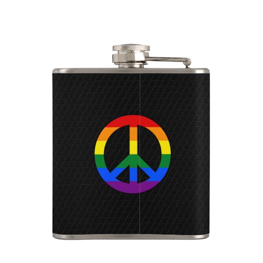 LGBT-Fahreparenz Flask Flachmann (Rückseite)