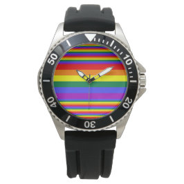 LGBT-Farben Armbanduhr