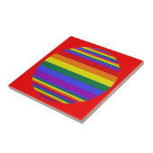LGBT-Farben Fliese (Seite)
