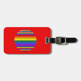 LGBT-Farben Gepäckanhänger