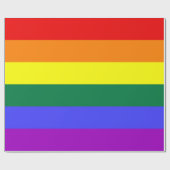 LGBT-Farben Geschenkpapier (Flach)